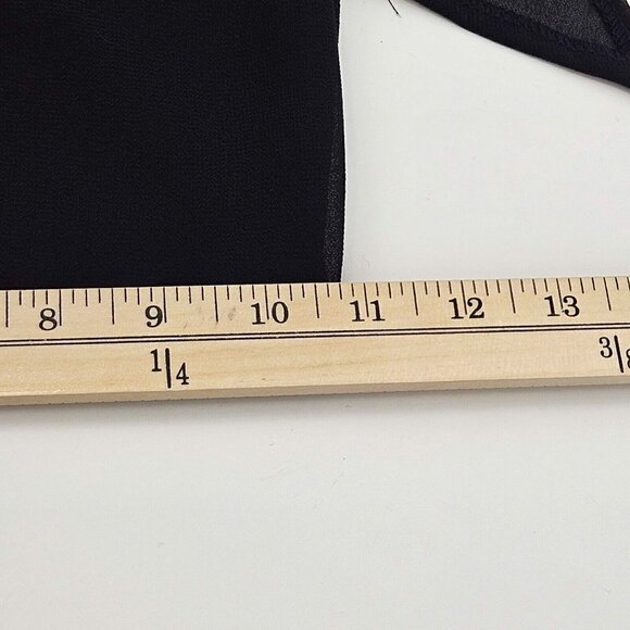 Joseph Ribkoff Trends Crepe Layered Palazzo Pants Black Women’s Size 12 Cocktail - Picture 13 of 13